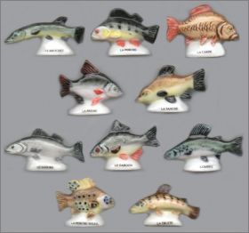 Poissons de nos rivi�res - Prime - F�ves Brillantes  - 2001