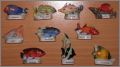 Poissons du corail - Alcara - F�ves Brillantes - 2001