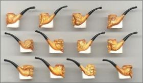 Les pipes hommes c�l�bres - F�ves Brillantes - Lebhar - 2008