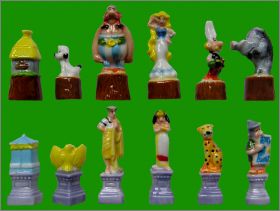 Jeu d'chec Astrix - 12 Fves Brillantes - Arguydal  2013