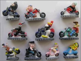 Les Looney Tunes Bikers - Epi Folie- F�ves Brillantes - 2014