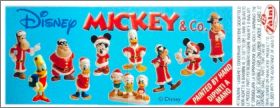 Mickey & Co - No�l - Figurines Zaini - 2006