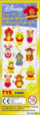 Winnie the pooh - Animal wear - Celebration Collection Tomy