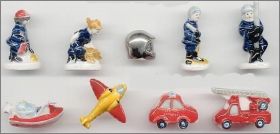 Les petits pompiers - 9 F�ves Brillantes T. Bergeron - 2007