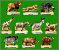 Les Animaux d'Afrique  - 10 F�ves Brillantes - Cadoland 2002