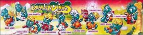 Drolly Dinos - 10 figurines Kinder Surprise - 1997