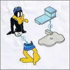 Notice Daffy Duck nageur