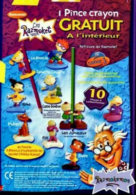 Les Razmoket - Pince crayon - Weetos ( Weetabix)