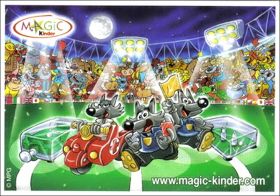 Magicsport  - Terrains et Arbitres ( Kinder )  S-59  S-63