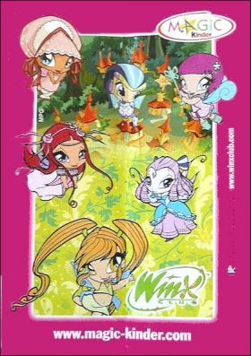 Winx Club Pixie (kinder surprise) 2s221  2s226 - Italie