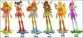 Winx Club (kinder surprise) S-551  S-556  Allemagne