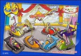 Parc d'attractions Auto-tamponneuse ( Kinder) NV093 � NV094