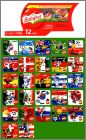 Looney Tunes Coupe du Monde de Football Magnets Babybel 2010