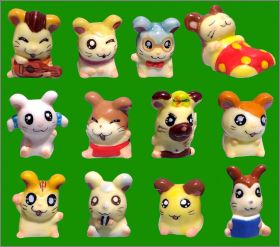 Hamtaro - 12 Fves brillantes - Arguydal - 2004