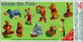 Winnie the Pooh 3 -  Disney - Zaini - Figurines mates - 2006