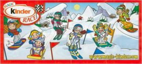 Sport d'hiver  (figurines Kinder Race) UN048 à UN053