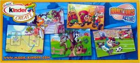 Looney Tunes Active!  (Kinder Crate)  Puzzles UN079  UN083