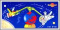 Astronaute autour de la terre Kinder surprise Mobile K97-96
