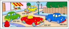 Voitures - Kinder surprise -  K96-84 � K96-87 - 1995