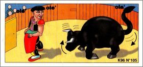 Tor�ador - Kinder surprise K96-105 - 1996