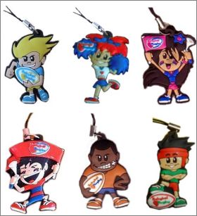 Rugby - Porte-cl�s - Mini Babybel
