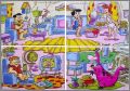 Famille Pierrafeu - Hanna Barbera n�2 Kinder - Puzzles 1994