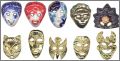 Carnaval De Venise - Masques - F�ves Brillantes et or - 2004