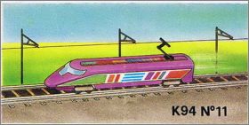 Train TGV violet - Kinder surprise - K94-11 - 1994