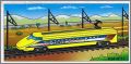 Train TGV  jaune - Kinder surprise - K94-11