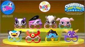 Littlest PepShop / Skylanders - Happy Meal Mc Donald - 2013