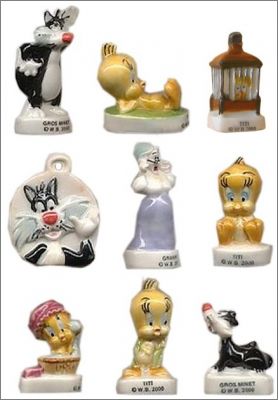 Titi et Gros Minet - F�ves Brillantes - Marqu�es  WB 2000