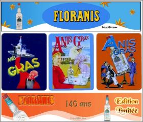 ANIS GRAS -  Magnets m�tal - Floranis - 2012