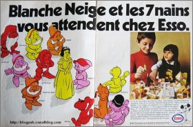 Blanche Neige et les sept Nains - Figurines Esso - 1971