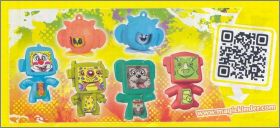 Robots - Kinder  Joy -  FT038A � FT041A, FT346A, FT346B