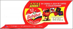 Mini-Babybel A Toi de Jouer 4 jeux de cartes � collectionner