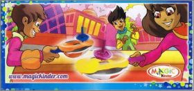 Poign�es toupies  - Kinder Joy -  FT305A et  FT305B - 2014