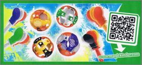 Fan-Ball et Clip Clap Kinder Joy -  FT044,  FT045 , FT334