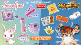 Jewelpet et Inazuma Eleven Flunch 4 juin au 15 juillet 2014