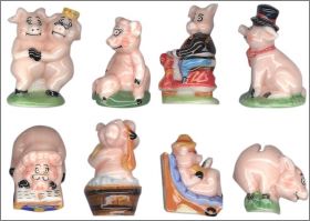 Cochon Roi d'un jour - F�ves brillantes - Prime - 2000