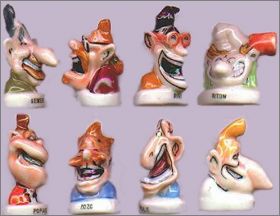 Tronches de cake - F�ves Brillantes - Alcara - 1997