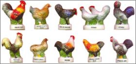 Les Poules "Douce France" F�ves Brillantes - Alcara - 2003