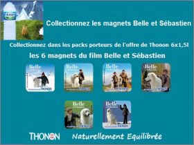 Belle et S�bastien  - 6 Magnets Thonon - juillet 2014