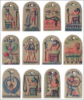 Zodiaque �gyptien Antique - F�ves Mates - Arguydal - 2005