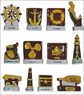 Les Objets de la Marine - F�ves Brillantes - Nordia - 2002