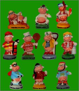 Vaches humoristiques "Valentine" 10 F�ves brillantes - 2013