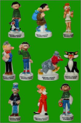 Gaston Lagaffe - 10 F�ves Brillantes (pr�-s�rie) Alcara 2003