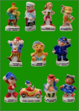 Oui-Oui - 11 F�ves Brillantes + 1 Hors s�rie - Arguydal 2002