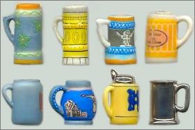 Les chopes royales or et platine  - F�ves  - Prime - 2004