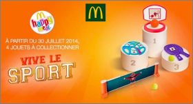Vive le sport - Happy Meal - Mc Donald - 30 juillet 2014