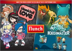 Kimmidoll Love et Wakfu Krosmaster - Flunch - juillet 2014
